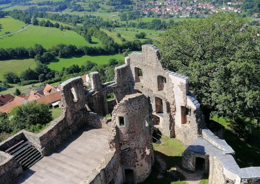 Schwarzenfels Castle, Sinntal, Germany, Germany
